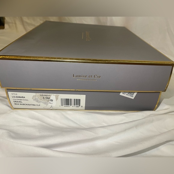 Louise Et Cie Suede &Leatjer Grey Ankle Boots - Picture 2 of 9